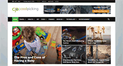 Desktop Screenshot of coolpicking.com